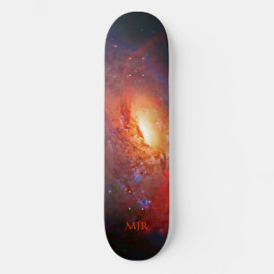 Monogram, M106 Spiral Galaxy, Canes Venatici Persoonlijk Skateboard