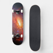 Monogram, M106 Spiral Galaxy, Canes Venatici Persoonlijk Skateboard (Voorkant)