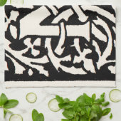 Monogram M Art Nouveau Letter Theedoek (Gevouwen)