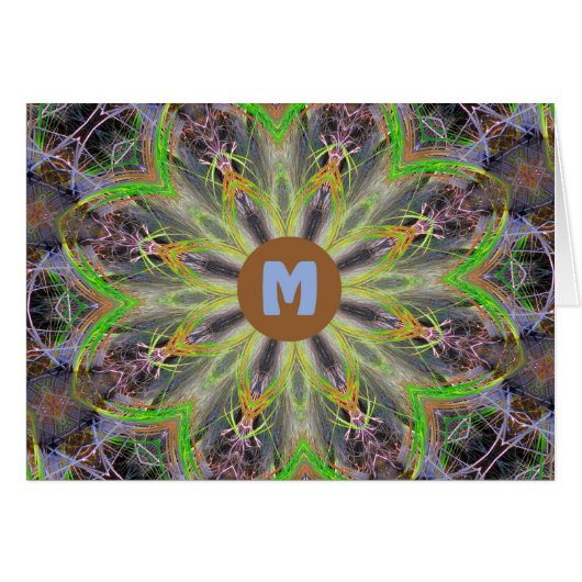 Monogram M Digitaal ontworpen Mandella (Voorkant Horizontaal)