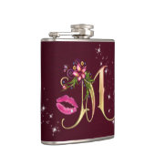 Monogram M Flask, 6 oz. Heupfles (Rechts)