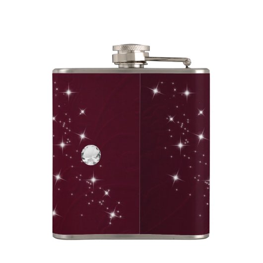 Monogram M Flask, 6 oz. Heupfles (Achterkant)