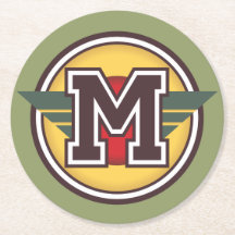 Monogram "M"-Initiaal