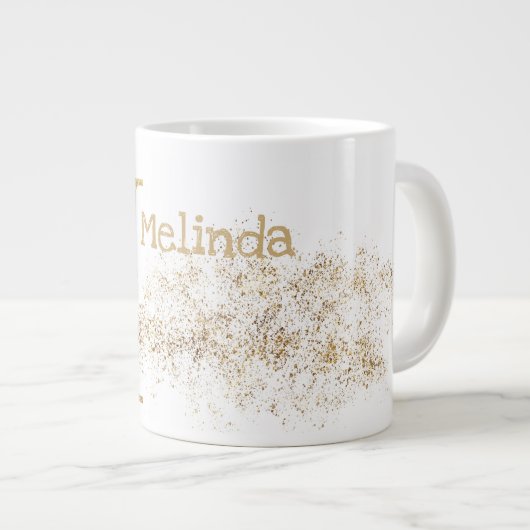 Monogram "M" Jumbo Mok Soup Ice Cream (Voorkant rechts)