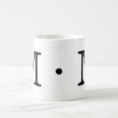 Monogram M Klassieke Mok, 11 oz Koffiemok (Center)