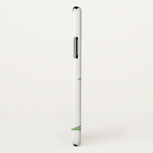 Monogram M Lavender Eucalyptus Case-Mate iPhone Case (Achterkant / rechts)