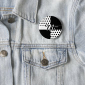 Monogram M Ronde Button 5,7 Cm (In situ)