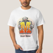 Monogram M Sock Monkey T-Shirt (Voorkant)
