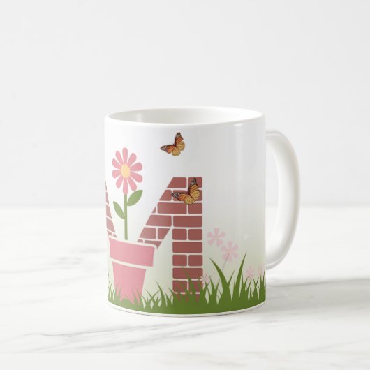 Monogram M Spring Garden Mok (Voorkant rechts)