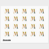 Monogram - M - Sticker (Vel)