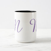 Monogram-M Tweekleurige Koffiemok (Center)
