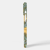 Monogram  maangeel bloemmotief Case-Mate iPhone case (Achterkant / Links)