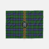 Monogram MacCallum Tartan Fleece Deken (Voorkant (Horizontaal))