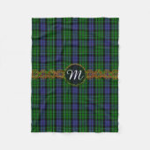 Monogram MacCallum Tartan Fleece Deken (Voorkant)