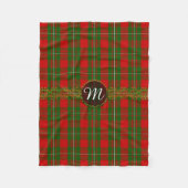 Monogram MacGregor Tartan Fleece Deken (Voorkant)