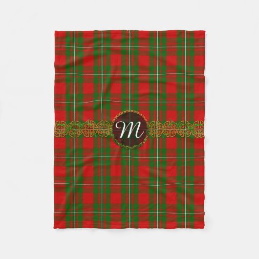 Monogram MacGregor Tartan Fleece Deken (Voorkant)