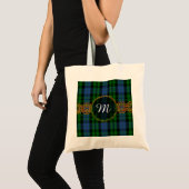 Monogram MacKay Tartan Tote Bag (Voorkant (product))