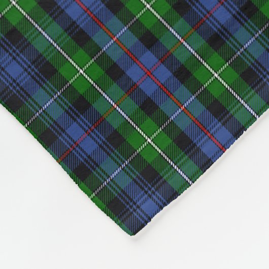 Monogram MacKenzie Tartan Fleece Deken (Hoek)