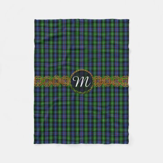 Monogram MacKenzie Tartan Fleece Deken (Voorkant)