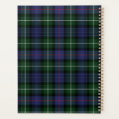 Monogram MacKenzie Tartan Plaid Gepersonaliseerd 2 Planner (Achterkant)