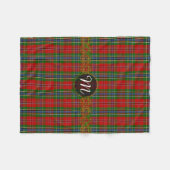 Monogram MacLean van Duart Tartan Fleece Deken (Voorkant (Horizontaal))