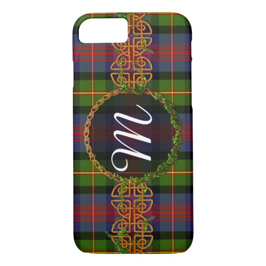 Monogram MacLennan Tartan Case-Mate iPhone Case (Achterkant)