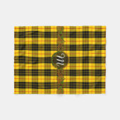 Monogram MacLeod Tartan Fleece Deken (Voorkant (Horizontaal))
