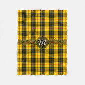 Monogram MacLeod Tartan Fleece Deken (Voorkant)