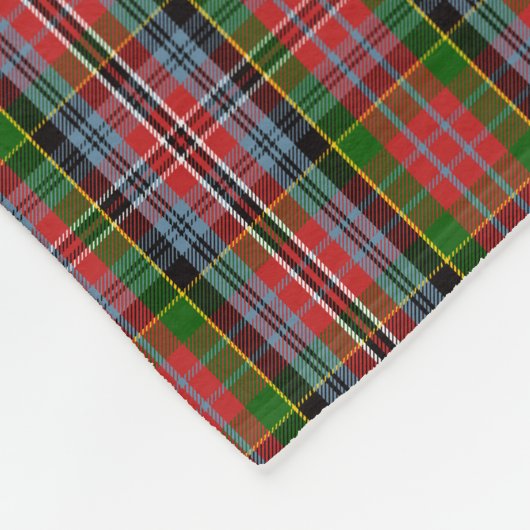 Monogram MacPherson Tartan Fleece Deken (Hoek)