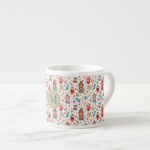 Monogram Magische Huizen & Snoepjes 6oz Espresso K Kop (Voorkant rechts)