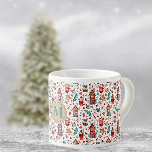 Monogram Magische Huizen & Snoepjes 6oz Espresso K Kop