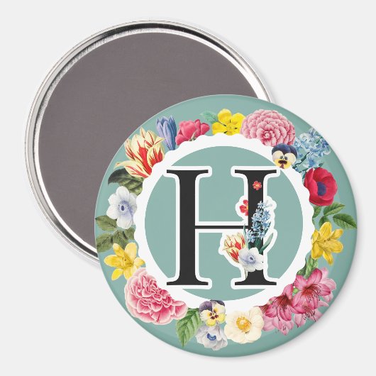 Monogram Magneet (Voorkant / Achterkant)