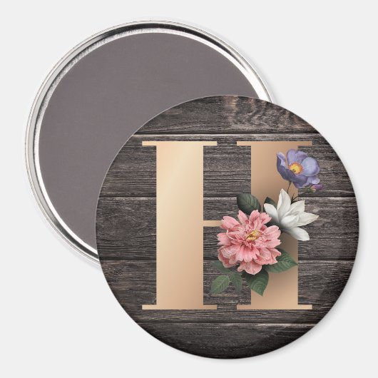 Monogram Magneet (Voorkant / Achterkant)