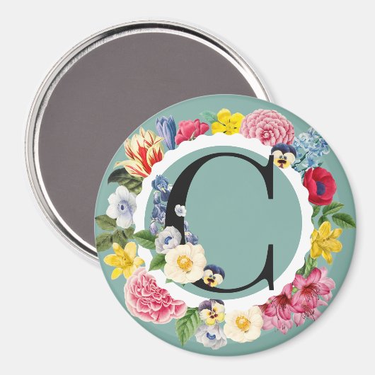 Monogram Magneet (Voorkant / Achterkant)