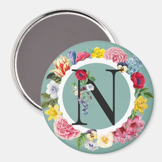 Monogram Magneet (Voorkant / Achterkant)