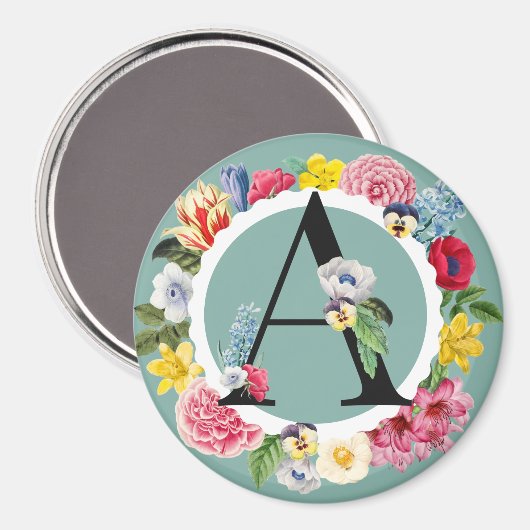 Monogram Magneet (Voorkant / Achterkant)