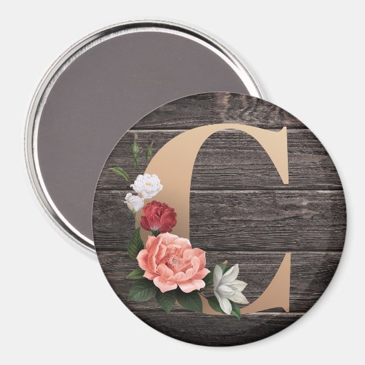 Monogram Magneet (Voorkant / Achterkant)