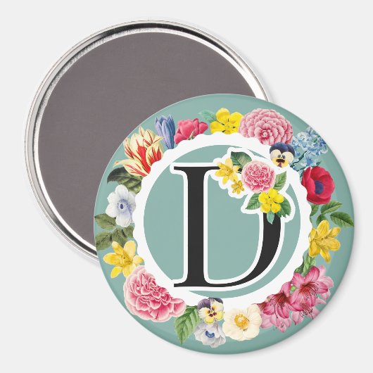 Monogram Magneet (Voorkant / Achterkant)