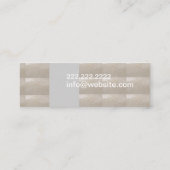 Monogram magneten mini visitekaartje (Achterkant)