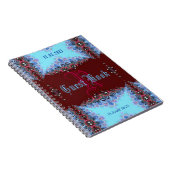 Monogram magnetogramboek van de Blauwe Rond van d Notitieboek (Rechterzijde)