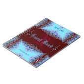 Monogram magnetogramboek van de Blauwe Rond van d Notitieboek (Linkerzijde)