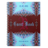  Monogram magnetogramboek van de Blauwe Rond van d Notitieboek (Voorkant)