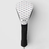 Monogram Mail Carrier Postal Truck Golfheadcover (Voorkant)