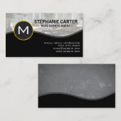 Monogram | makelaar in onroerend goed | Home Renov Visitekaartje (Voorkant / Achterkant)