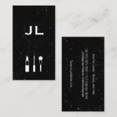 Monogram / Makeup en Beauty Visitekaartje (Voorkant / Achterkant)