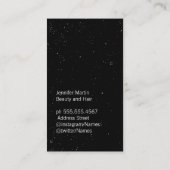 Monogram / Makeup-stick Visitekaartje (Achterkant)