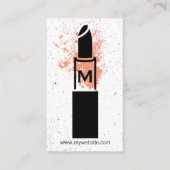 Monogram / Makeup Visitekaartje (Voorkant)