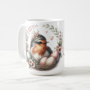 Monogram Mama Bird Koffiemok