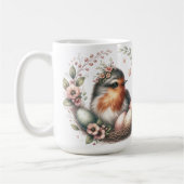 Monogram Mama Bird Koffiemok (Links)