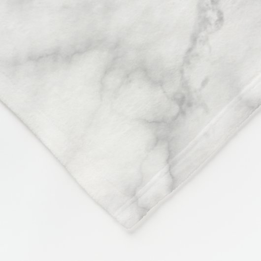 Monogram MARBLE Blanket Fleece Deken (Hoek)